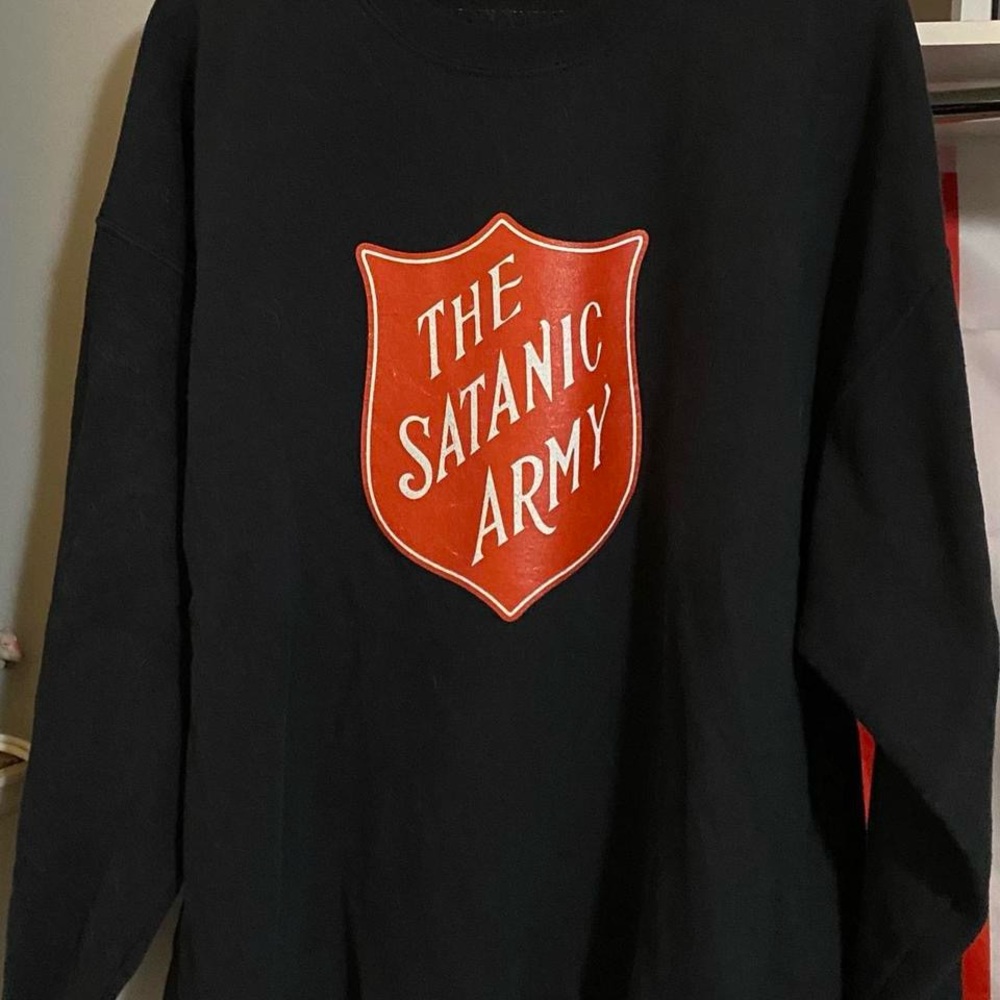 Superrradical "The Satanic Army" Crewneck